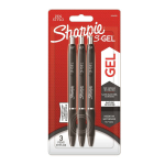 Tu&scaron;inukų rinkinys Sharpie S-GEL 3-Pack Juoda - 2136598