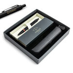 Parker IM Vibrant Rings ra&scaron;iklis, spalva &bdquo;Flame Orange&ldquo;, su graviravimu / dėklas / dovanų rinkinys