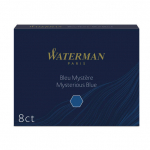 Waterman standartinės tamsiai mėlynos spalvos ra&scaron;alo kapsulės - S0110910