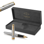 Parker Sonnet Stainless Steel GT Ra&scaron;iklis su graviravimu