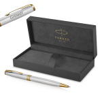 Parker Sonnet Stainless Steel GT Tu&scaron;inukas su graviravimu