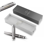 Parker IM Rituals Turquoise Grey (M) Plunksnakotis su graviravimu