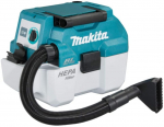 Makita DVC750LZX1 7,5 l 18 V Li-Ion akumuliatorinis ne&scaron;iojamasis &scaron;lapio ir sauso valymo siurblys
