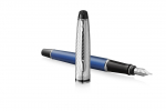 Waterman Expert Deluxe Metallic Blue CT (M) plunksnakotis - 2187681