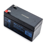 Akumuliatorius MW Power MW 1.3-12 12V 1.3Ah AGM nereikalaujantis priežiūros