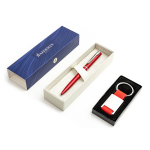 Waterman Allure Red Matte Tu&scaron;inukas su raktų žiedu ir graviravimu