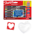 Sharpie kūrybiniai akriliniai žymekliai, 5 spalvų rinkinys &ndash; 2201069 / Magnetas / &Scaron;irdelė tapybai / Valentino diena