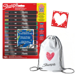 Sharpie Creative akrilo žymekliai, 12 spalvų, 2201070 / Magnetas / Tapybos krep&scaron;ys / Valentino diena