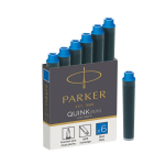 Ra&scaron;alo kapsulės Parker Quink Mini 6 Vnt. Mėlyna - 1950409