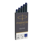 Ra&scaron;alo kapsulės Parker Standard 5 vnt. Mėlyna - 1950384
