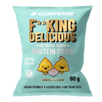 Fitking Delicious Protein Chips Himalayan Salt &ndash; Himalajų druskos skonio baltyminiai tra&scaron;kučiai | AllNutrition (60 g)