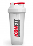 "Lite White" Gertuvė/Plaktuvė Sportui 'Iconfit Nutrition' 800ml