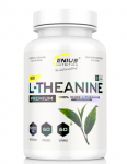 "L-Theanine" Stipriai Koncentruotas L-Teaninas 500mg 'Genius Nutrition' (60kaps/60porc)