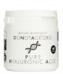 &bdquo;Pure Hyaluronic Acid&ldquo; Hialurono Rūg&scaron;tis Jaunystei HMWHA &lsquo;DoNotAge.org&rsquo; (60kaps/60porc)