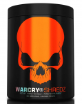 "Warcry&reg; SHREDZ" Preworkout+Riebalų Degintojas 2 in 1 'Genius Nutrition' (300g/30porc.) - mango-peach