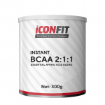 "BCAA 2:1:1" Amino rūg&scaron;čių kompleksas 'Iconfit' (300g/43porc) - Cranberry
