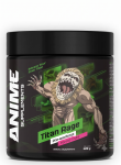 Titan Rage &ndash; Prie&scaron;treniruotinis kompleksas energijai | Anime Supplements | 420 g - orange