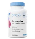 B-Complex with Choline & Inositol &ndash; B grupės vitaminų kompleksas | OSAVI | 120 kaps.