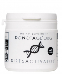 &ldquo;SIRT6 ACTIVATOR&reg;" Sirtuino 6 aktyvinimas, DNR, telomerai &lsquo;DoNotAge.org&reg;&rsquo; (60kaps/30porc)
