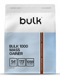 Bulk 1000 Mass Gainer &ndash; itin didelio kaloringumo masės auginimo kokteilis | Bulk (4.05 kg) - chocolate-brownie