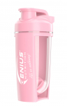 "GN G-SHAKER Pink 500ml" plaktuvė/gertuvė su Kamuoliuku 'Genius Nutrition' 500ml