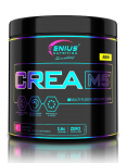 CREA-M5 &ndash; multifunkcinis kreatino mi&scaron;inys jėgai, energijai ir i&scaron;tvermei | Genius Nutrition (200 kapsulių / 40 porcijų)