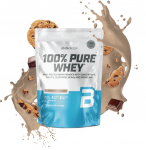 "100% Pure Whey" Proteininis kokteilis &lsquo;BioTech USA&rsquo; (1000g) - cookies-and-cream