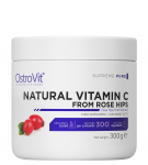 "Vitamin C Rosehip" 100% Natūralus Vitaminas C Imunitetui 'Ostrovit Pharma' (300g/300porc)