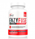 "Enzyfuse" Vir&scaron;kinimo Fermentai Vir&scaron;kinimui/Baltymų Skaidymui/Raumenims 'Genius Nutrition' (90tabl/90porc)