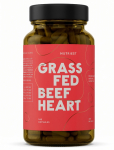 Grass-Fed Beef Heart &ndash; džiovinta jautienos &scaron;irdis kapsulėse | Nutriest (240 kaps.)