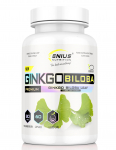 Ginkgo Biloba &ndash; ginkmedžio lapų ekstraktas kapsulėse | Genius Nutrition (60 kaps. / 60 porc.)