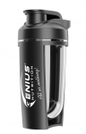 "GN G-SHAKER Black 500ml" plaktuvė/gertuvė su Kamuoliuku 'Genius Nutrition' 500ml