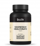 Magnesium Bisglycinate 500mg &ndash; Magnio Bisglicinatas | Bulk&trade; (60 tabl / 30 porc.)