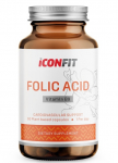 "Folic Acid" Folio Rūg&scaron;tis, Vitaminas B9 'Iconfit Nutrition' (90kaps/90porc)