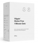 Gluten-Free 1 Minute Oats &ndash; natūralūs greito paruo&scaron;imo avižiniai dribsniai be glitimo | Vilgain (500 g)
