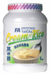 "WOW! Cream of Rice" Ryžių kremas 'Fitness Authority' (1000g) - banana