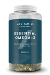 &bdquo;Essential Omega 3&ldquo; Žuvų Taukų kapsulės &lsquo;MyProtein&rsquo; (90kaps)