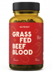 Grass Fed Desiccated Beef Blood &ndash; Jautienos kraujo kapsulės | Nutriest (180 kapsulių)