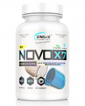 "NOVO-X7" Testosteronas/Raumenys/Jėga &lsquo;Genius Nutrition&rsquo; (60kaps/60porc)