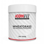 &bdquo;Wheatgrass&ldquo; Kviečių želmenų milteliai Sveikatai &lsquo;Iconfit&rsquo; (200g)