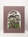 Botaninis printas &bdquo;Gamtos motyvai"