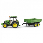 Bruder John Deere 5115M priekaba