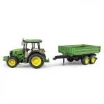Bruder John Deere 5115M priekaba