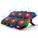 Ne&scaron;iojamo kompiuterio au&scaron;inimo padas Modux RGB 17"