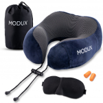 Kelioninė pagalvė, akių rai&scaron;tis, ausų ki&scaron;tukai - Kelioninis rinkinys
