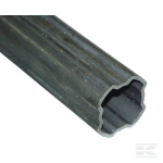 Padengtas vidinis profilio vamzdis SFT S9/H8, &Oslash; in: 49.5, &Oslash; out: 59x4.8mm, L: 1m, su plačiu kampu, Bondioli & Pavesi 2453V1000R06