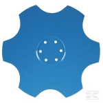 Akėčių diskas su įpjovomis 450/100x5 Lemken 3490455