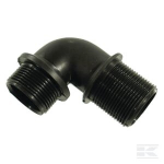 Alkūnė 90&deg; vyri&scaron;ka/vyri&scaron;ka 1 1/4 colio ilgio 123255AV