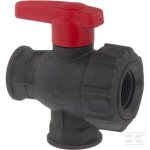 Trijų krypčių rutulinis vožtuvas 3/4" 110793