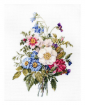 Siuvinėjimo rinkinys "Bouquet Of Summer Flowers" SBU4004